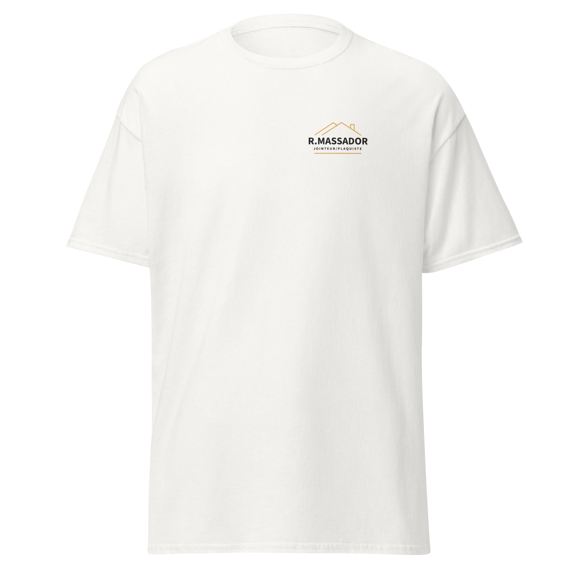 R. Massador - T-shirt classique homme imp. cœur et dos