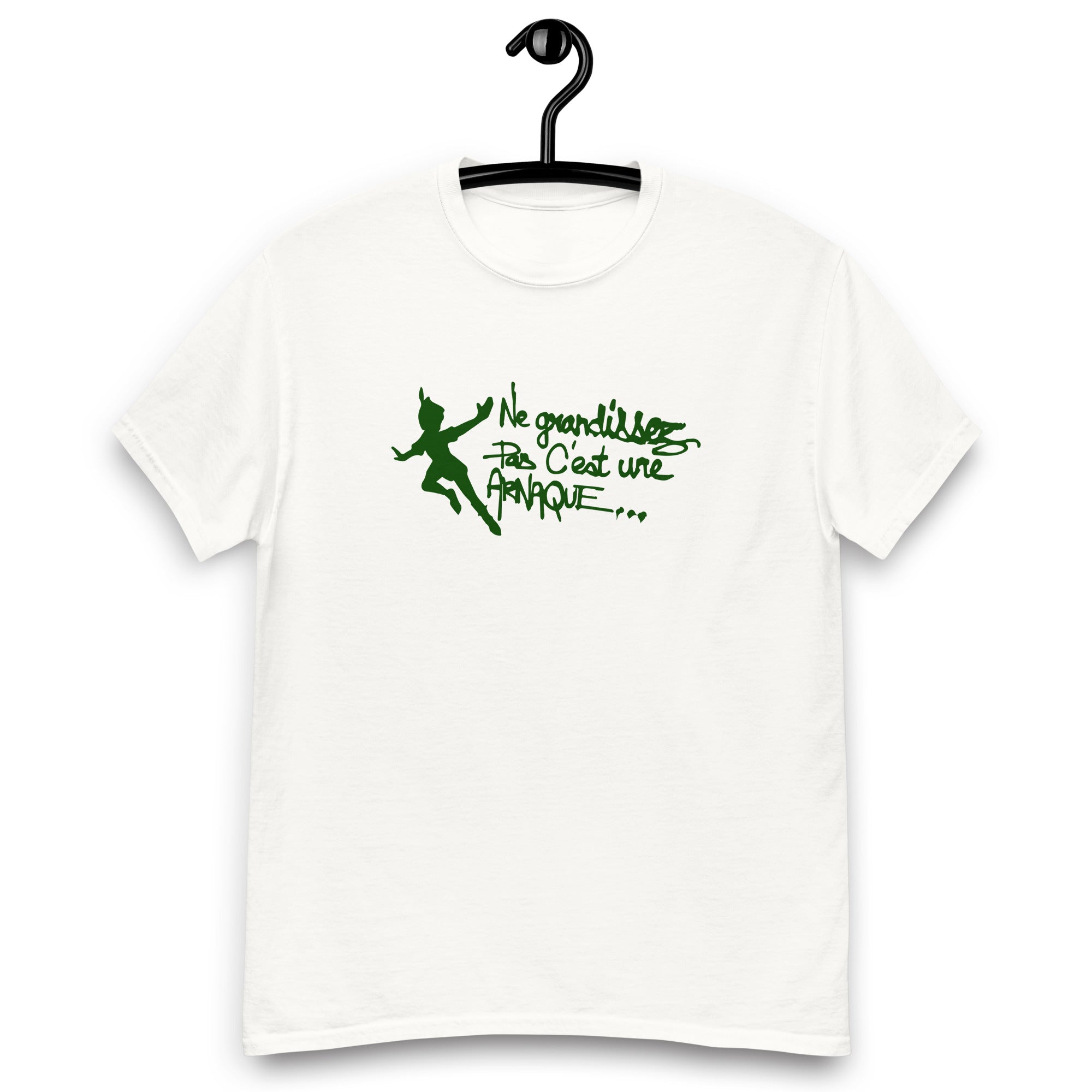 Ne grandissez pas  - T-shirt coton classique homme