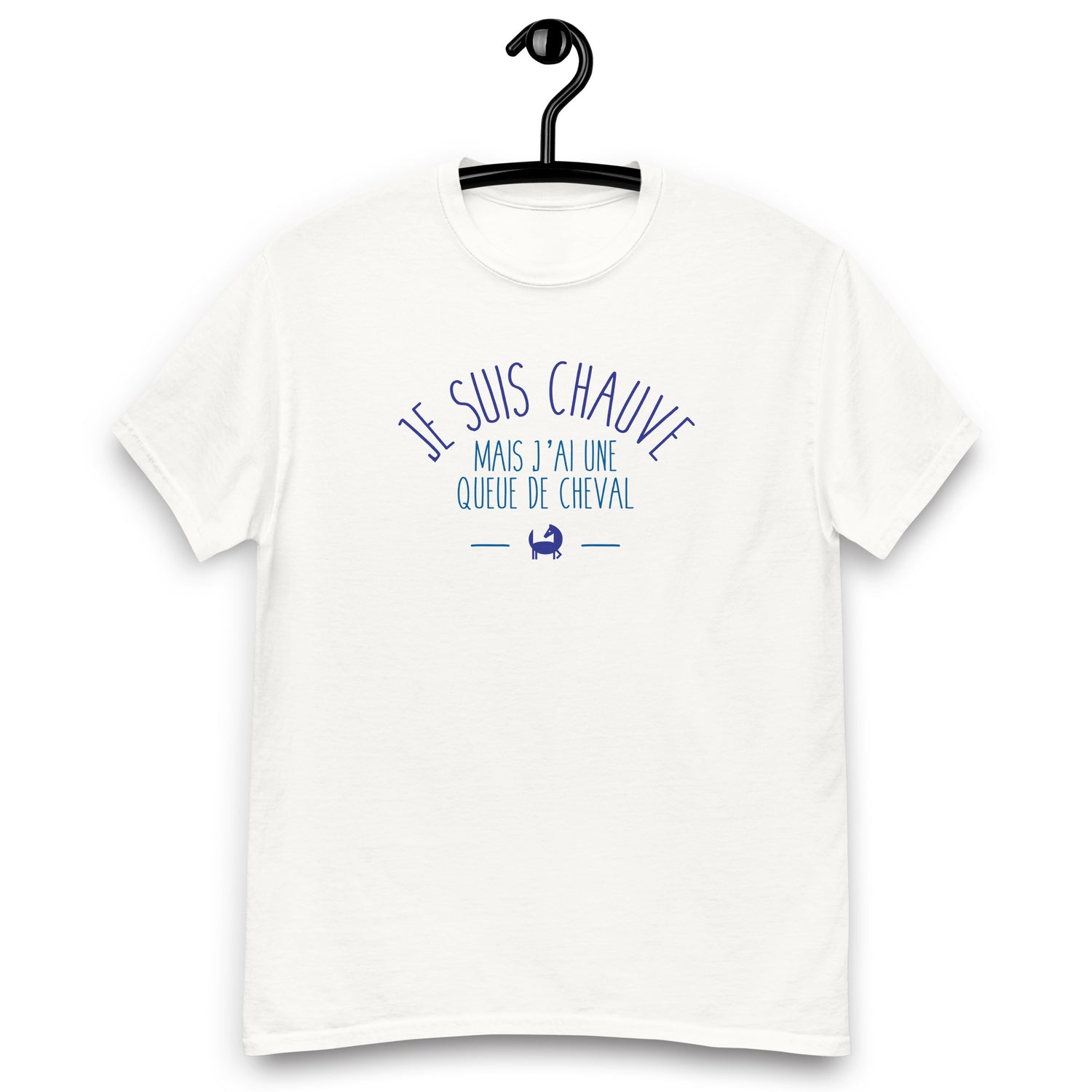 Je suis chauve - T-shirt coton classique homme