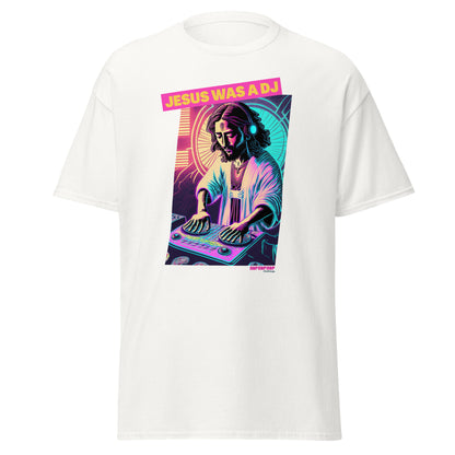 Hop Hop Hop - DVS - Jesus was a DJ - T-shirt classique homme - Face &amp; épaule