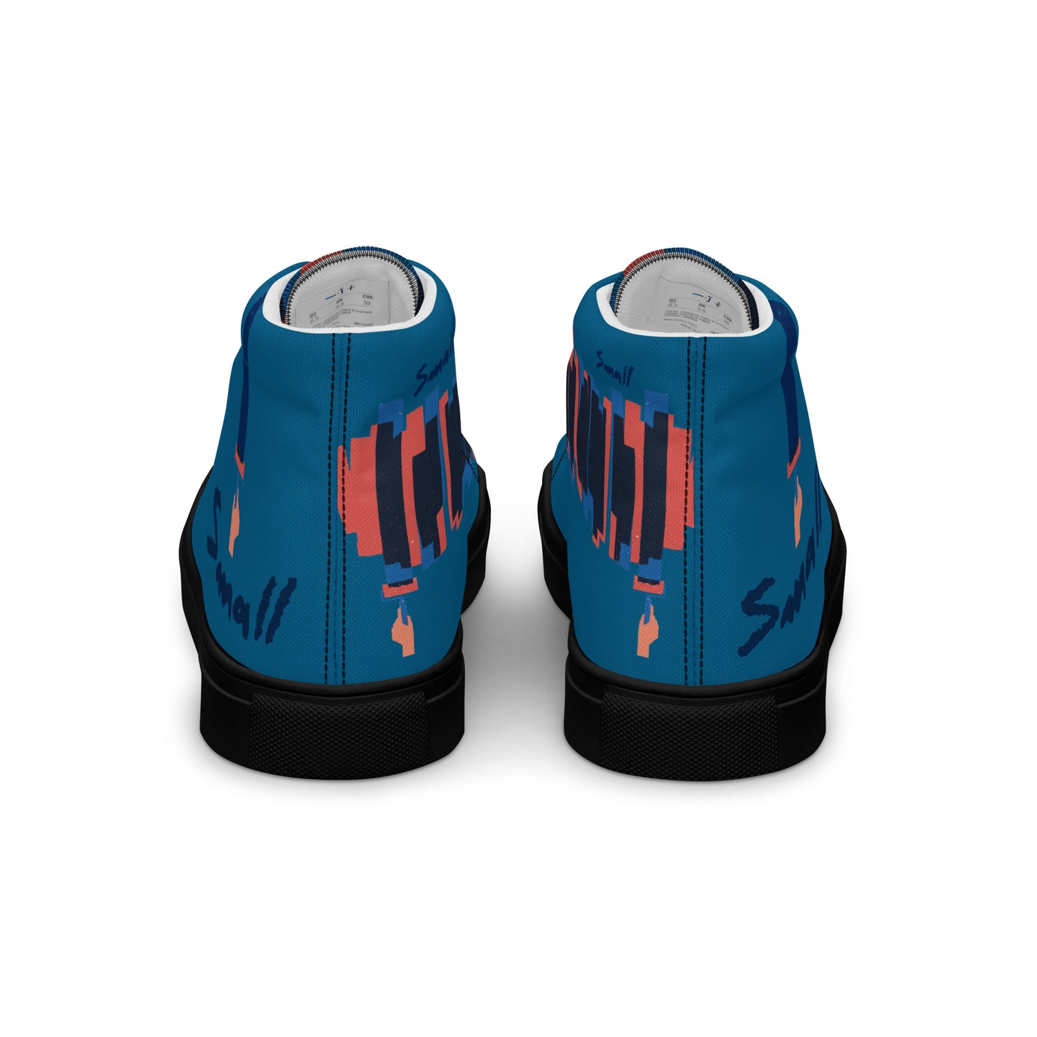 Small - Baskets hautes en toile homme