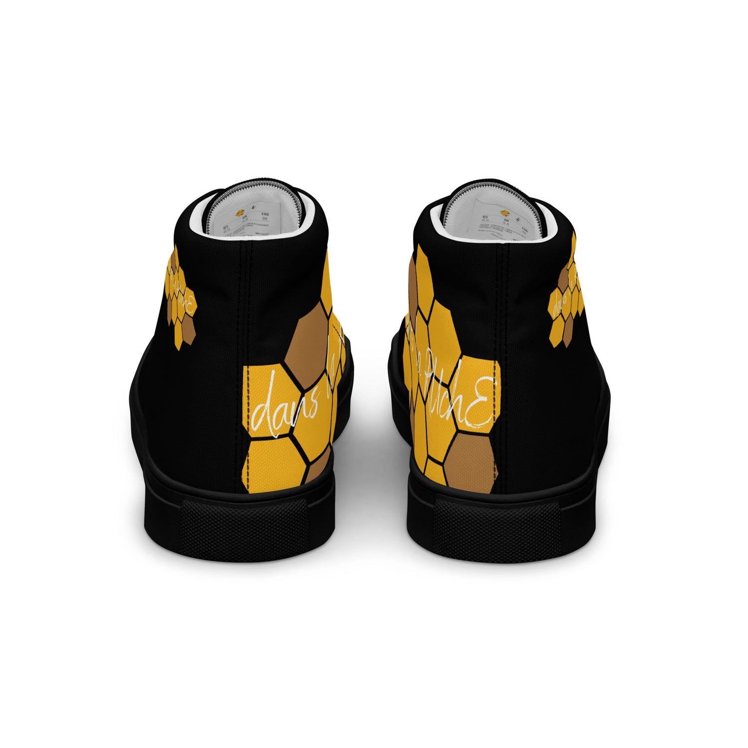 Dans la ruche - Baskets hautes en toile homme