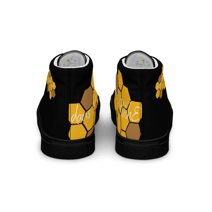 Dans la ruche - Baskets hautes en toile homme