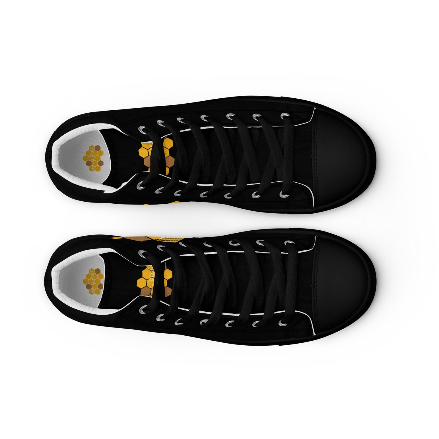 Dans la ruche - Baskets hautes en toile homme