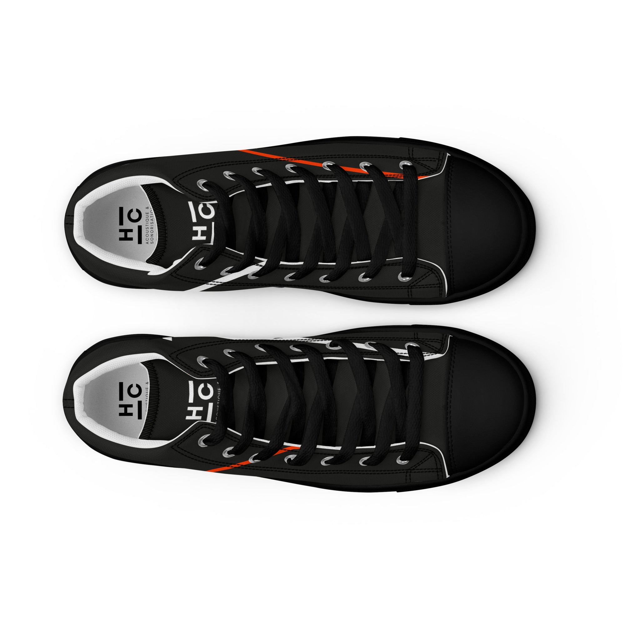 HC Acoustique - Pro - Baskets hautes en toile homme