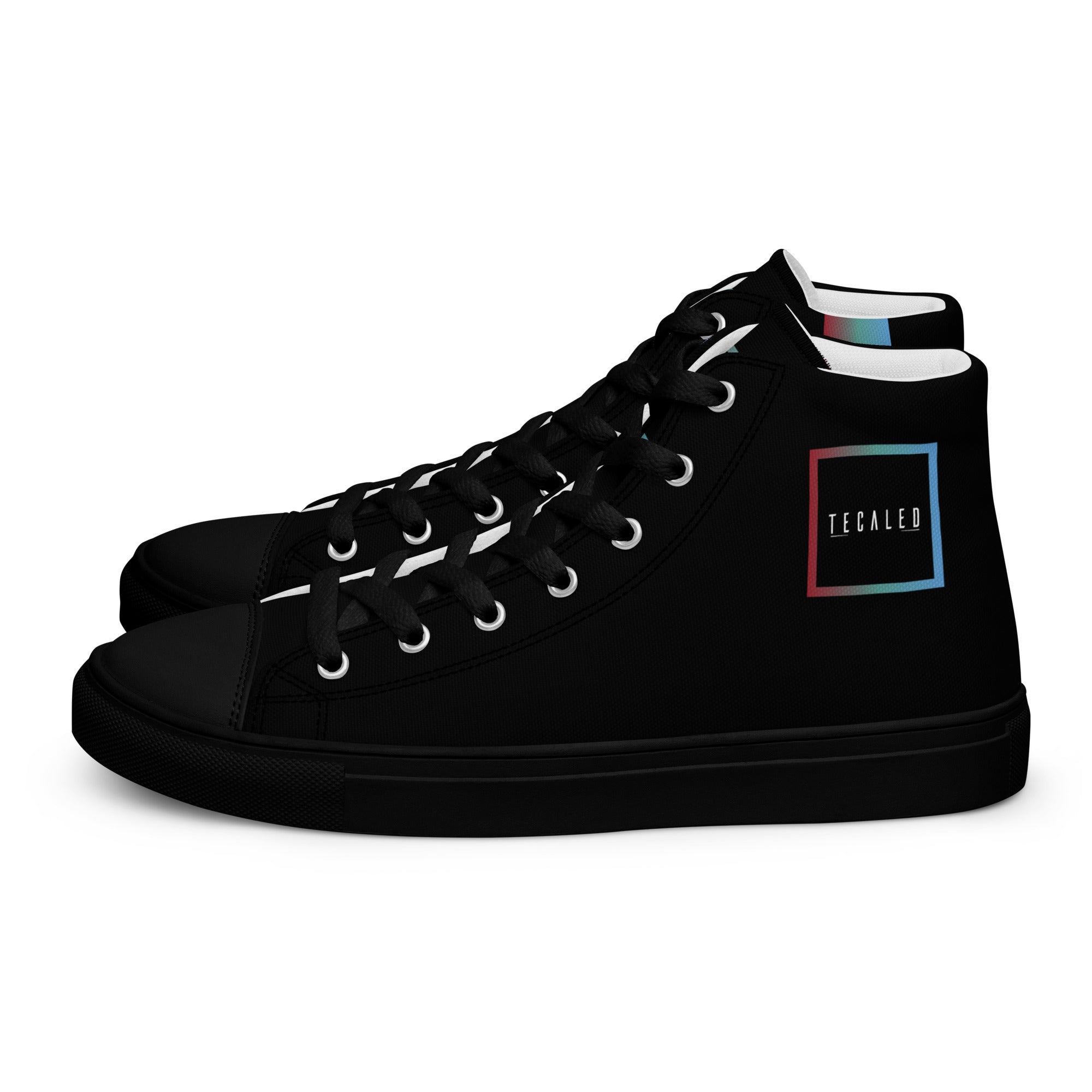 Tecaled - Baskets hautes en toile homme