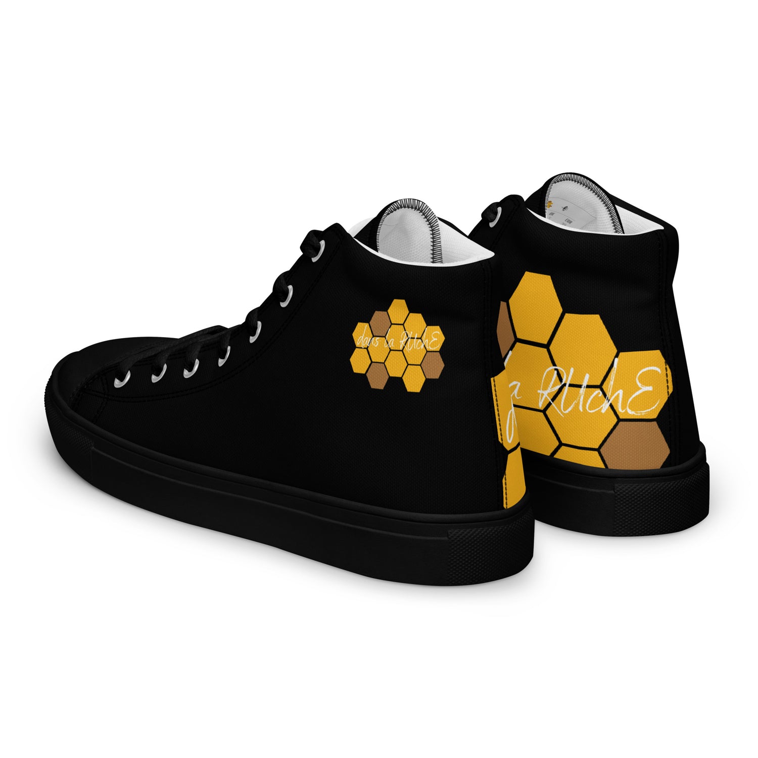 Dans la ruche - Baskets hautes en toile homme