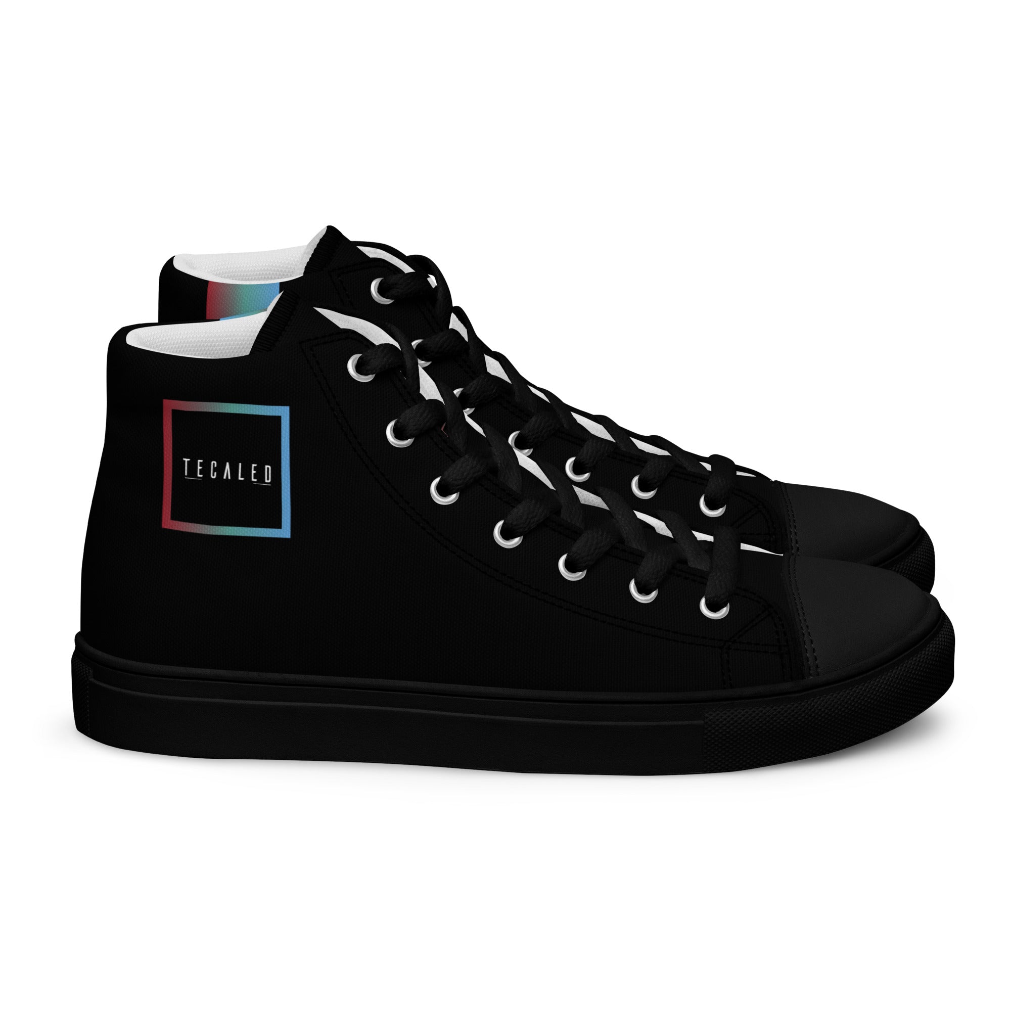 Tecaled - Baskets hautes en toile homme