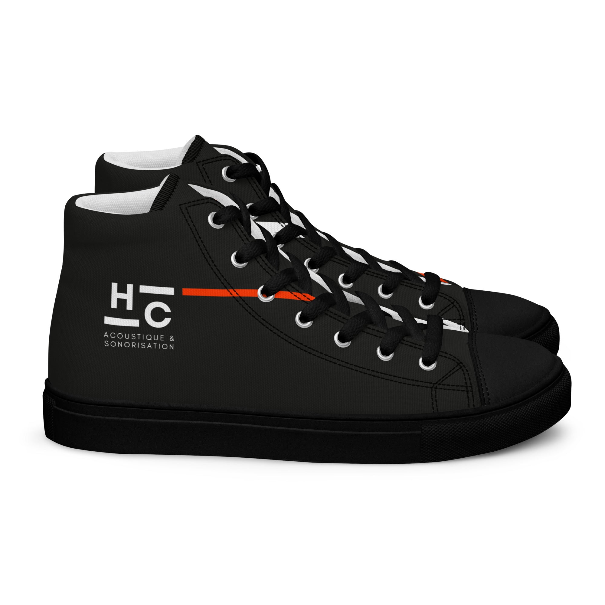 HC Acoustique - Pro - Baskets hautes en toile homme