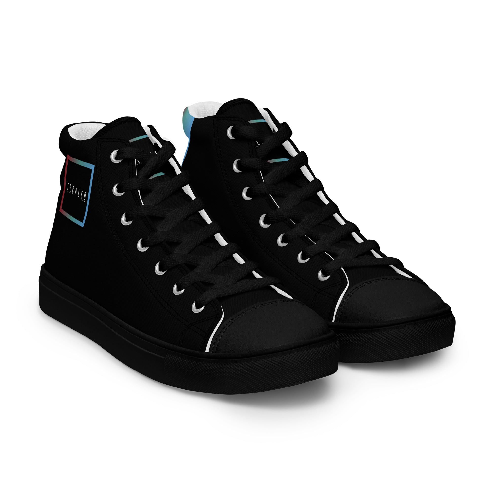 Tecaled - Baskets hautes en toile homme