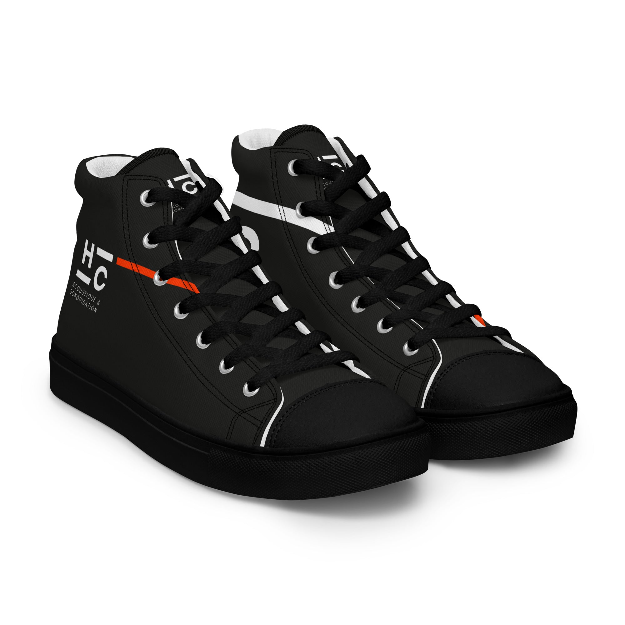 HC Acoustique - Pro - Baskets hautes en toile homme