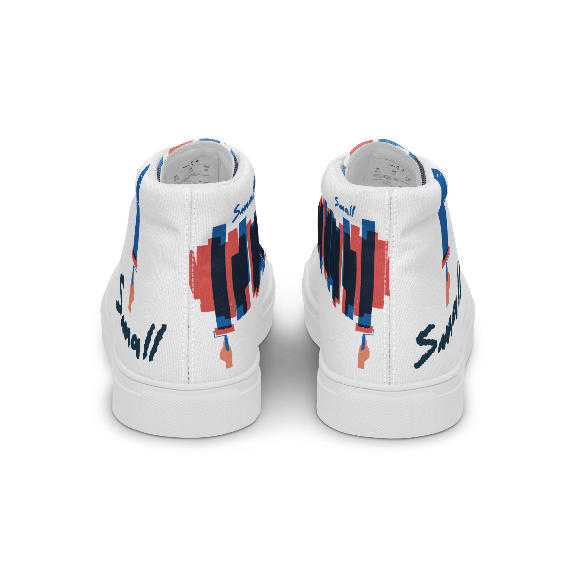 Small - Baskets hautes en toile homme