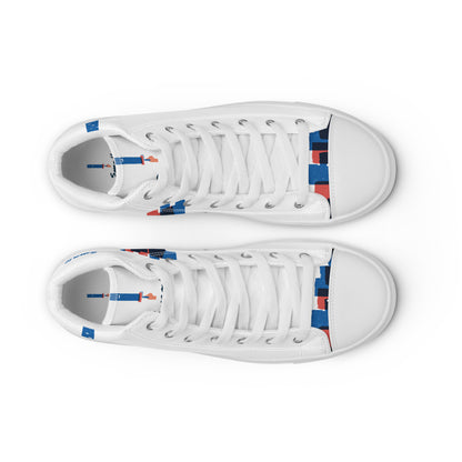 Small - Baskets hautes en toile homme