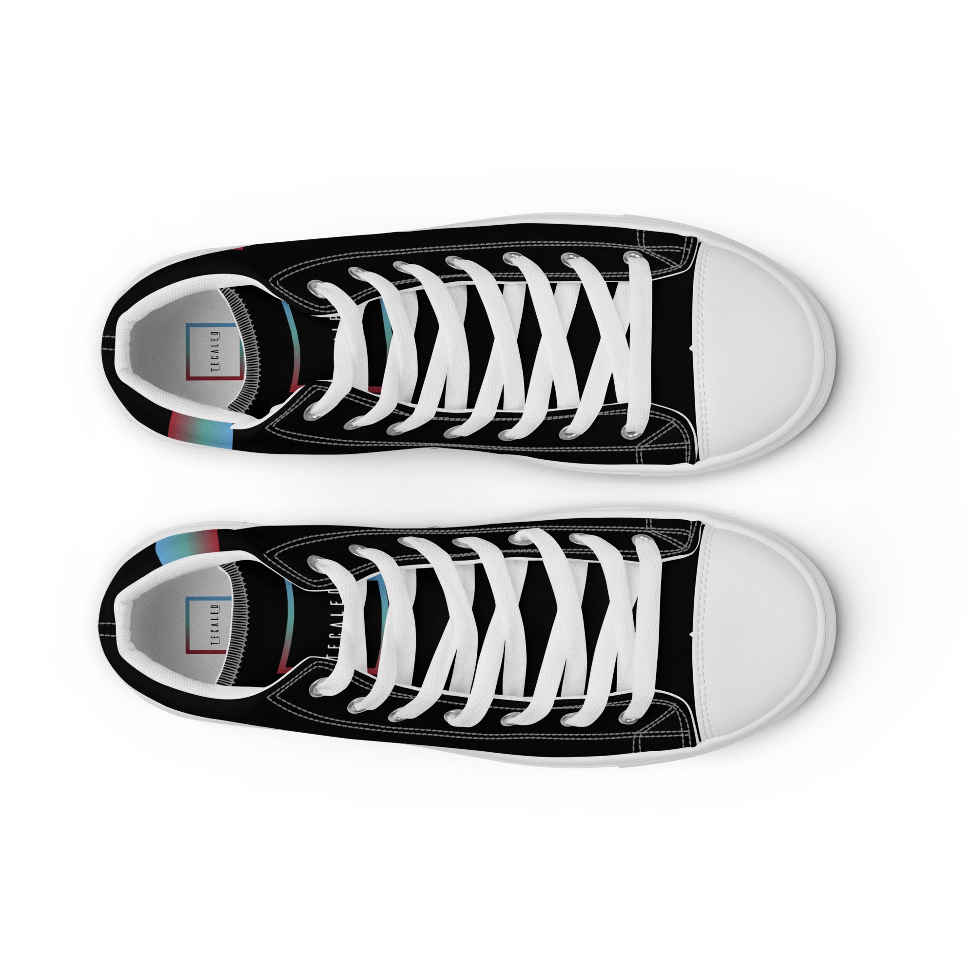 Tecaled - Baskets hautes en toile homme