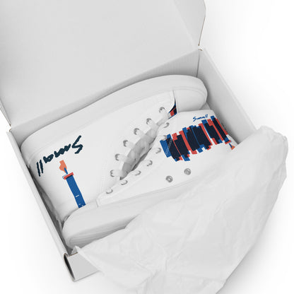 Small - Baskets hautes en toile homme