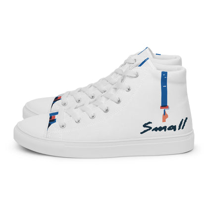 Small - Baskets hautes en toile homme