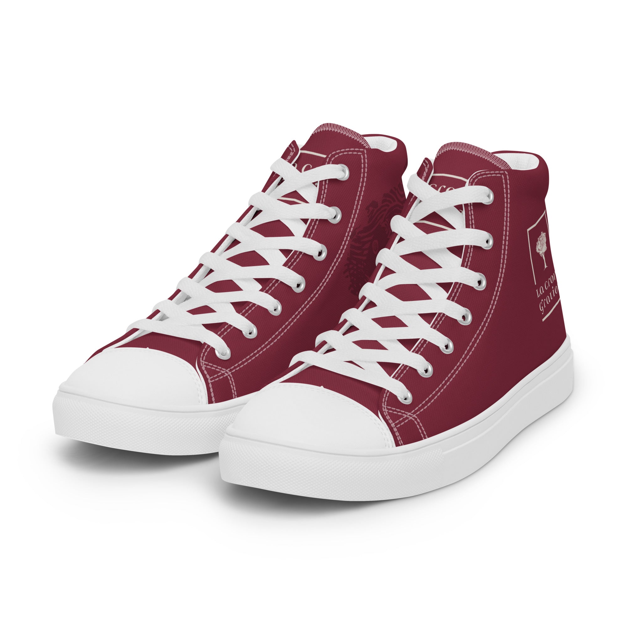 La Croix Gratiot - Baskets hautes en toile homme