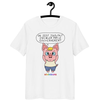 mininours-cochonnet-gouvernement-tshirt-coton-blanc