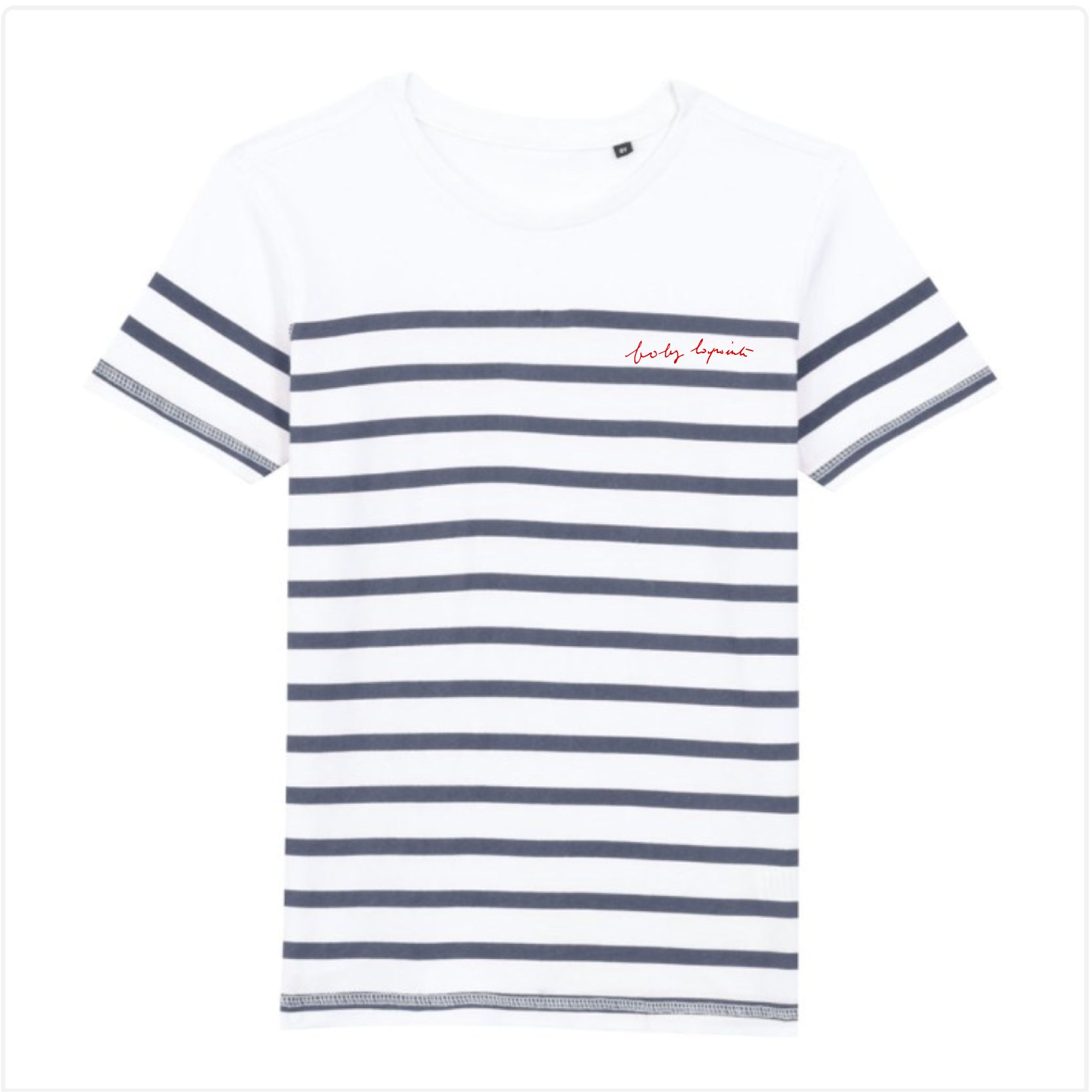 Boby Lapointe - Signature - Marinière enfant - floqué au coeur