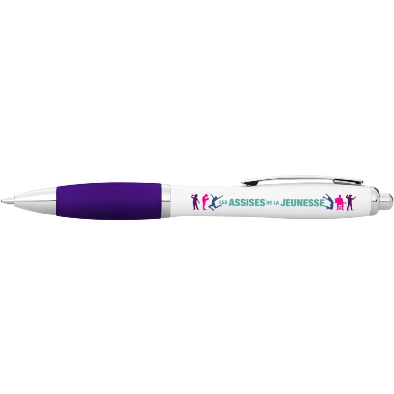 Les Assises de Jeunesse - Stylo bille encore noire et grip
