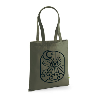 Œil - Ma Carpette - Tote Bag en coton bio à piquer