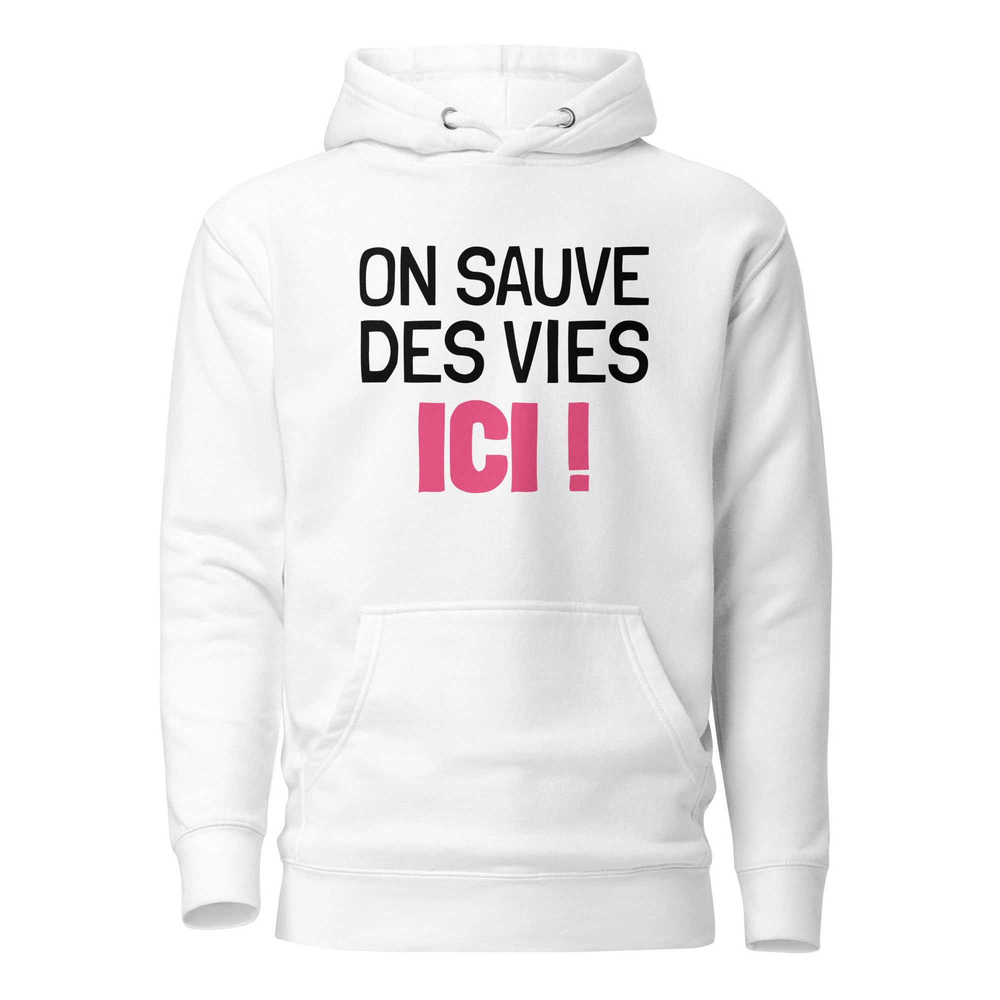 on-sauve-des-vies-ici-sweat-capuche-lolo-le-soignant-blanc