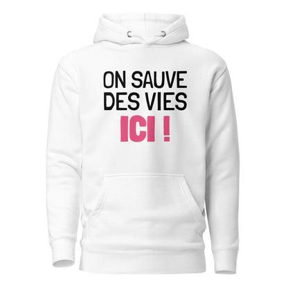 on-sauve-des-vies-ici-sweat-capuche-lolo-le-soignant-blanc