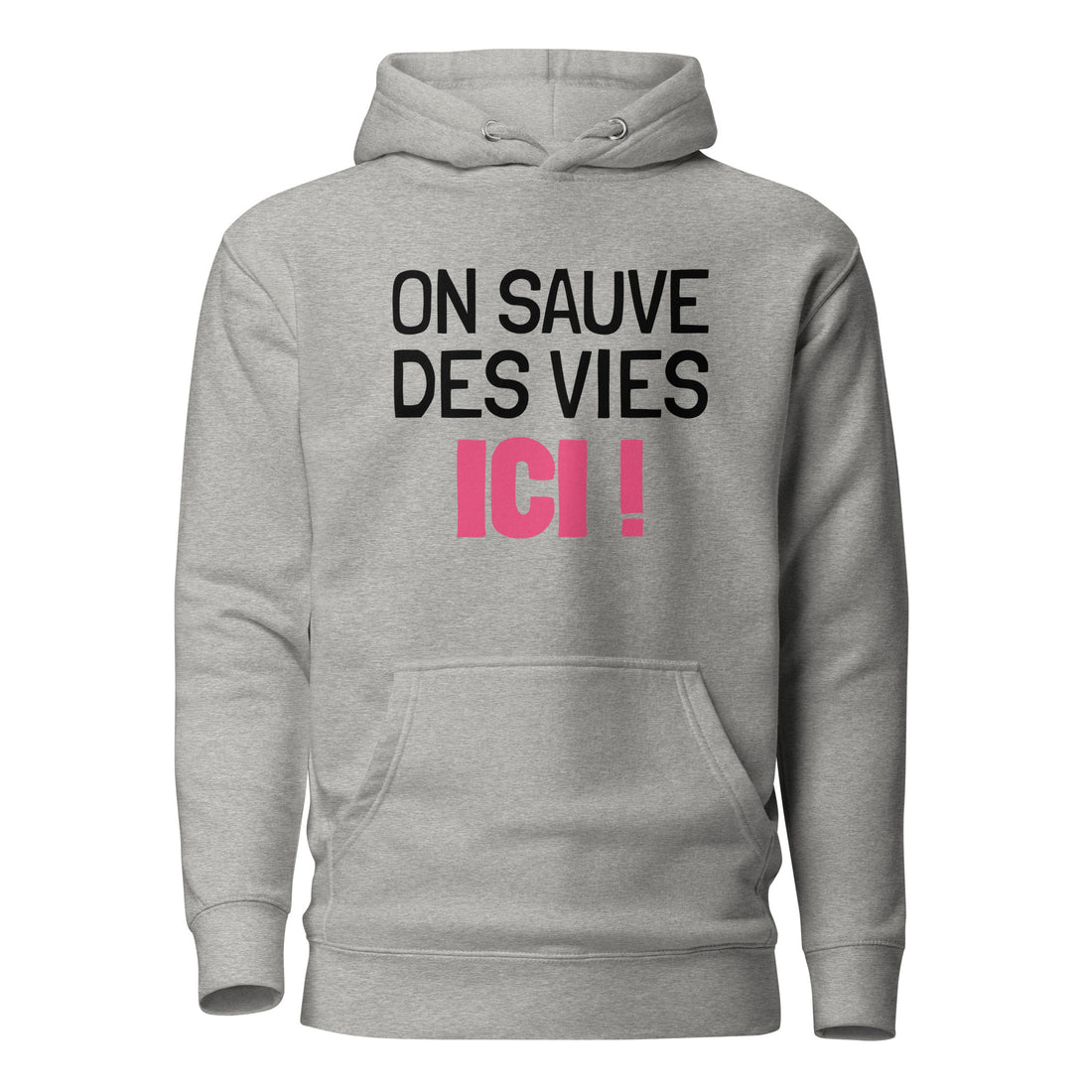 on-sauve-des-vies-ici-sweat-capuche-lolo-le-soignant-gris