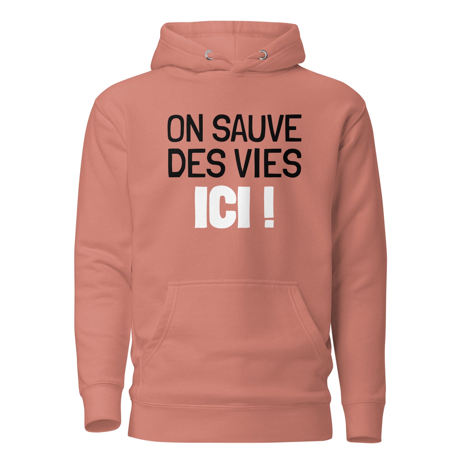 on-sauve-des-vies-ici-sweat-capuche-lolo-le-soignant-rose