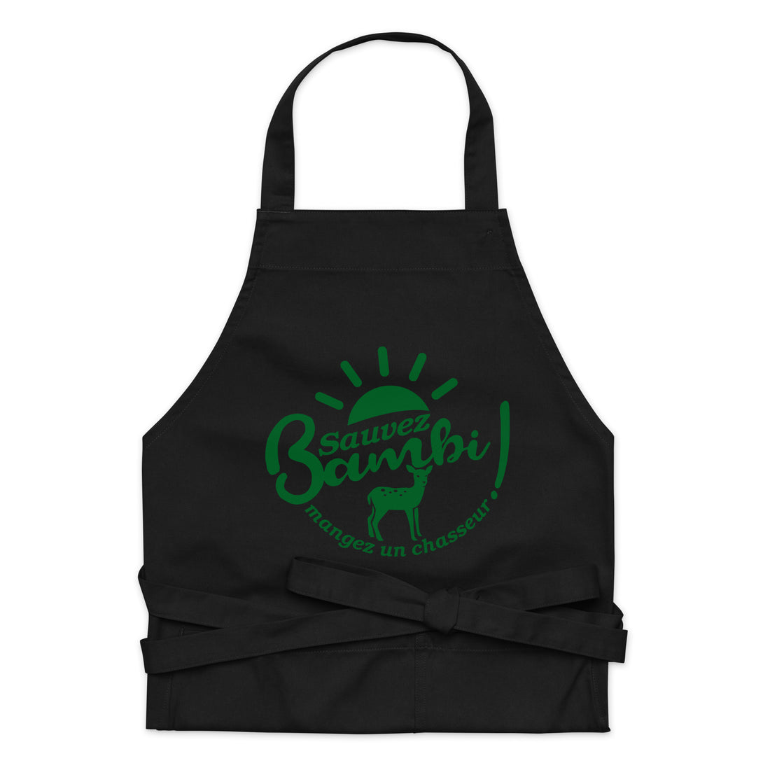 Sauvez bambi - Tablier en coton biologique