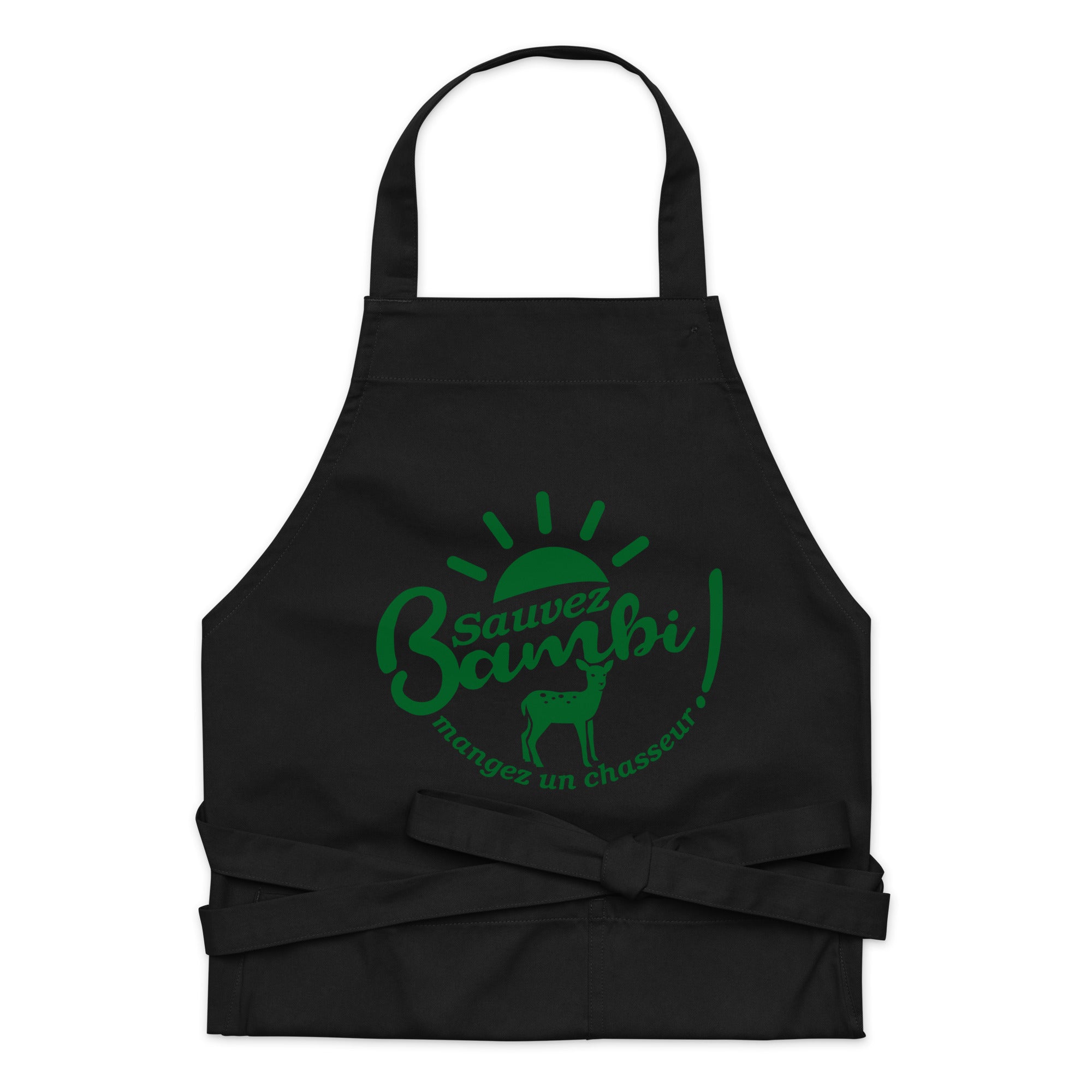 Sauvez bambi - Tablier en coton biologique