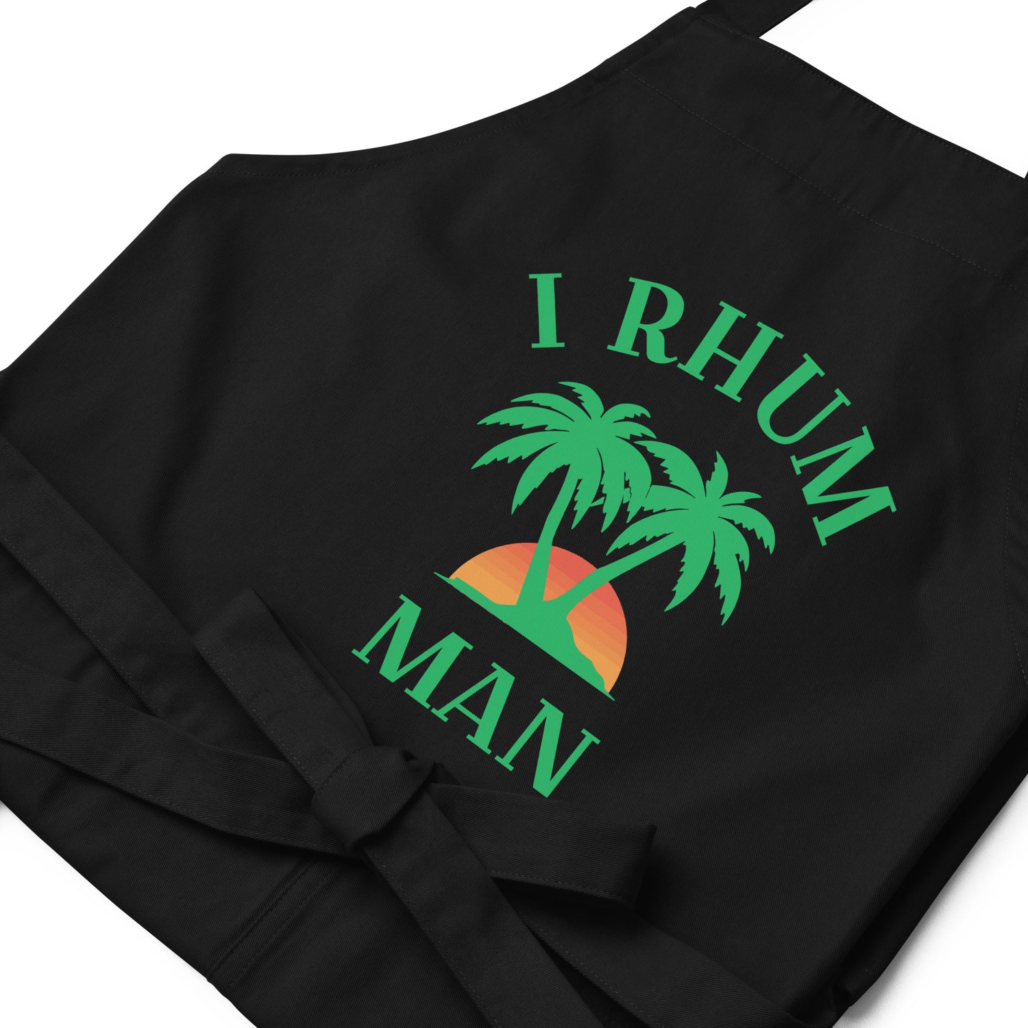 I Rhum man  - Tablier en coton biologique