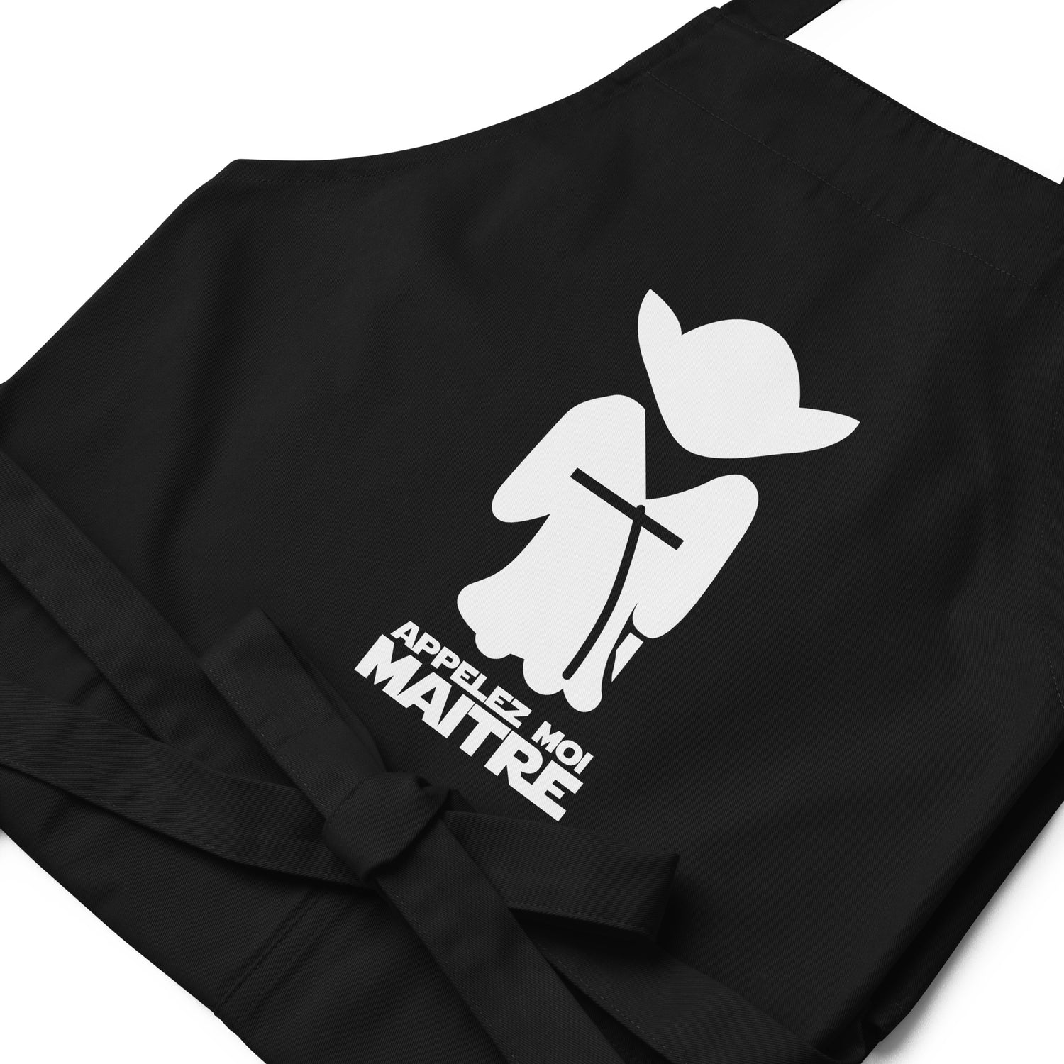 Appelez moi maitre - Tablier en coton biologique