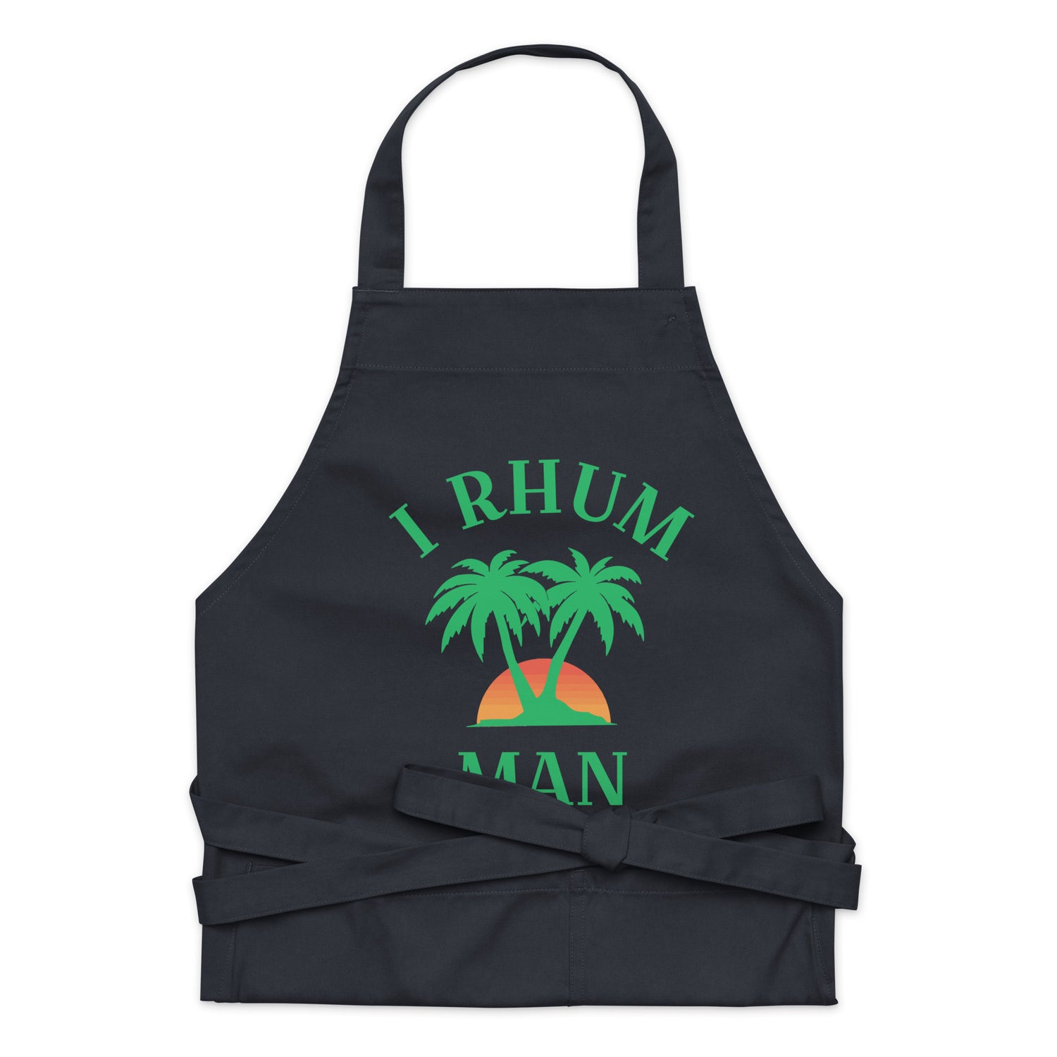 I Rhum man  - Tablier en coton biologique