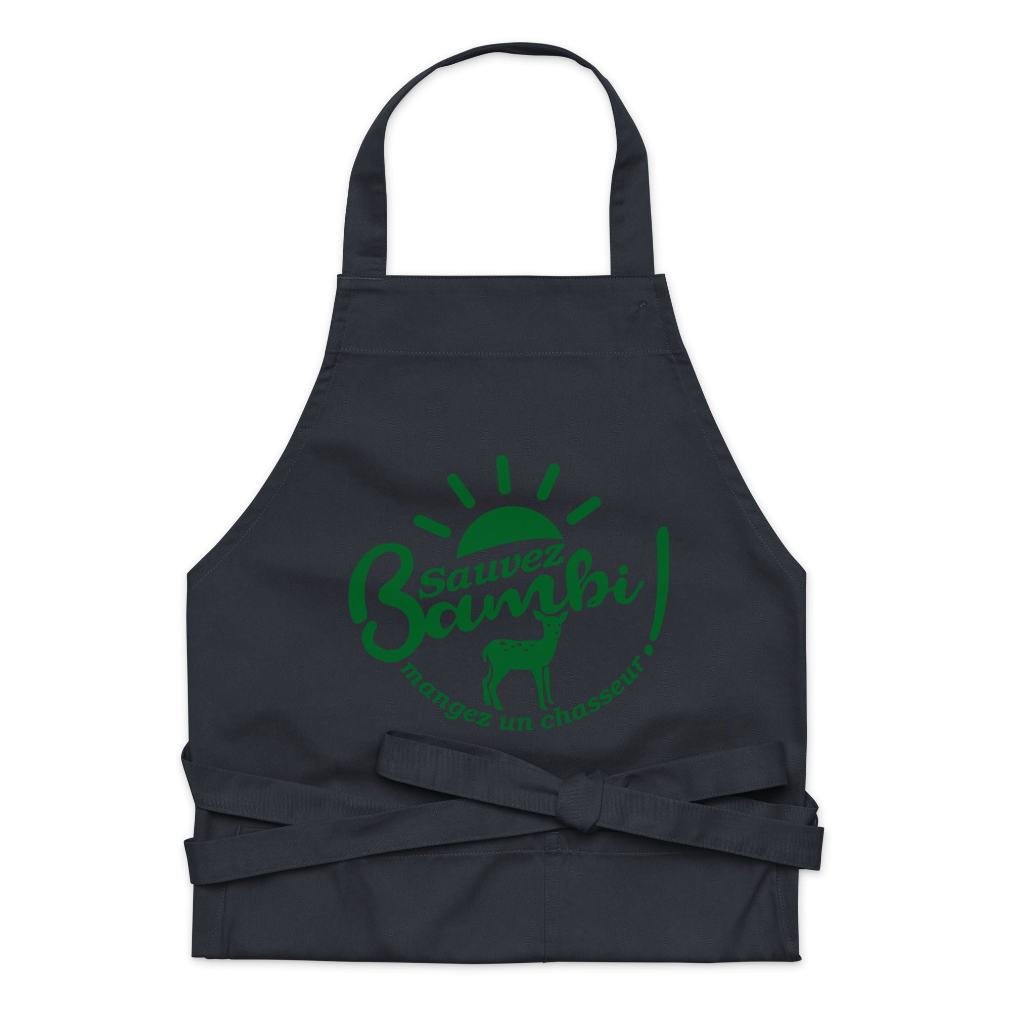 Sauvez bambi - Tablier en coton biologique