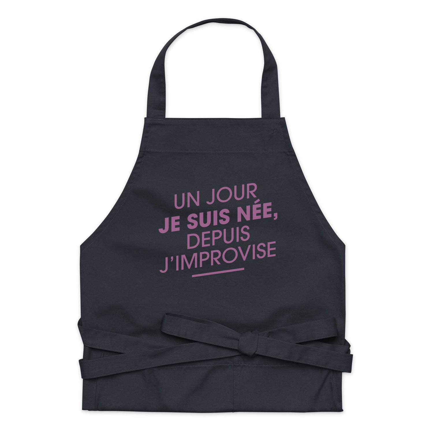 Un jour je suis née - Tablier en coton biologique