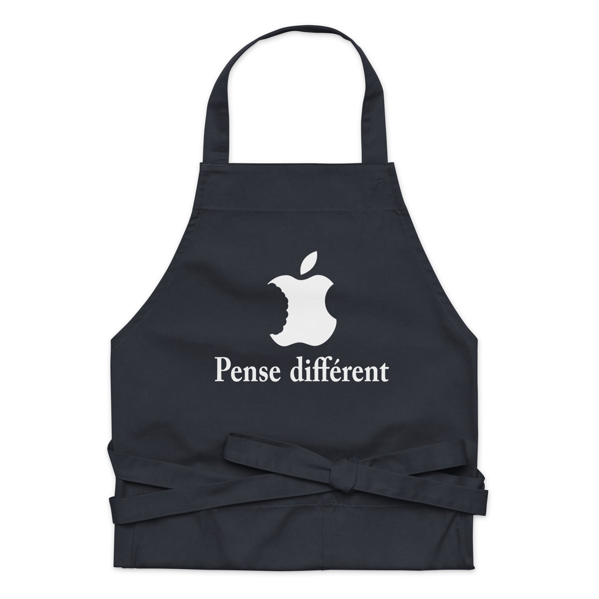 Pense différent - Tablier en coton biologique