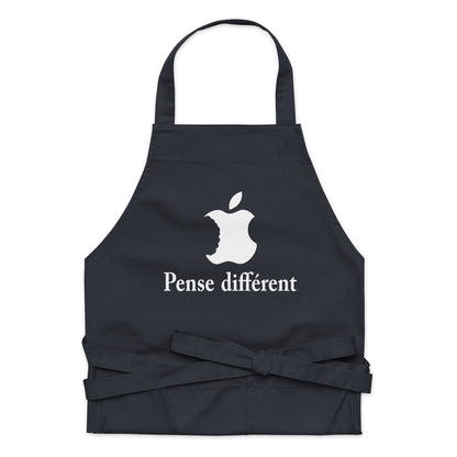 Pense différent - Tablier en coton biologique