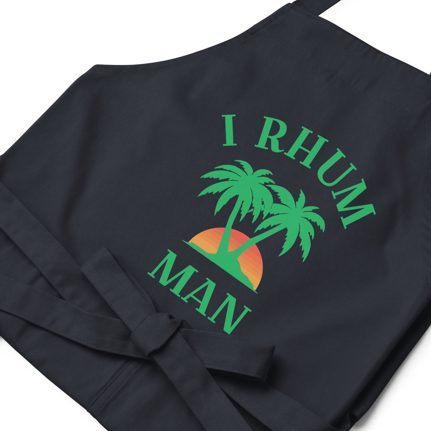 I Rhum man  - Tablier en coton biologique
