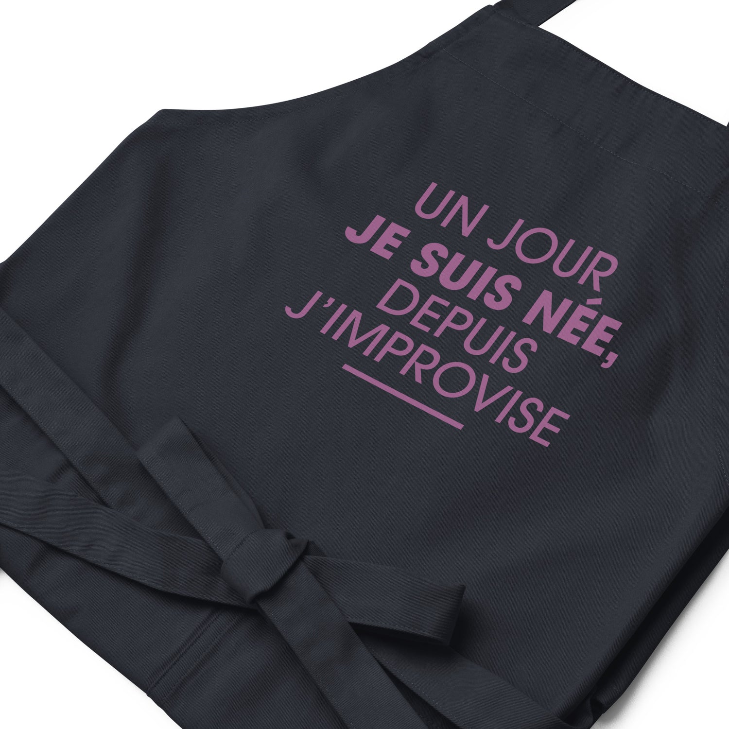 Un jour je suis née - Tablier en coton biologique