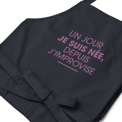 Un jour je suis née - Tablier en coton biologique