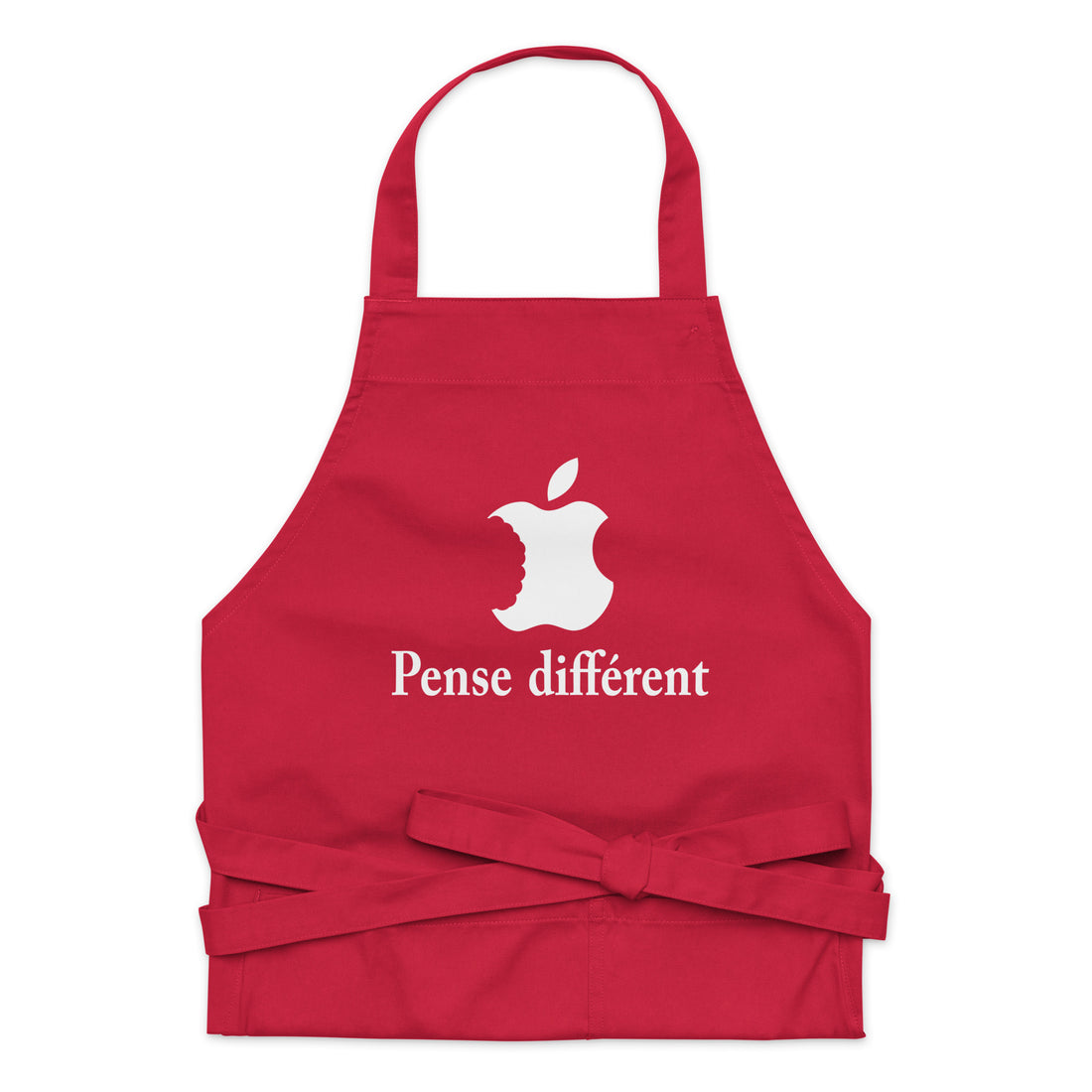 Pense différent - Tablier en coton biologique