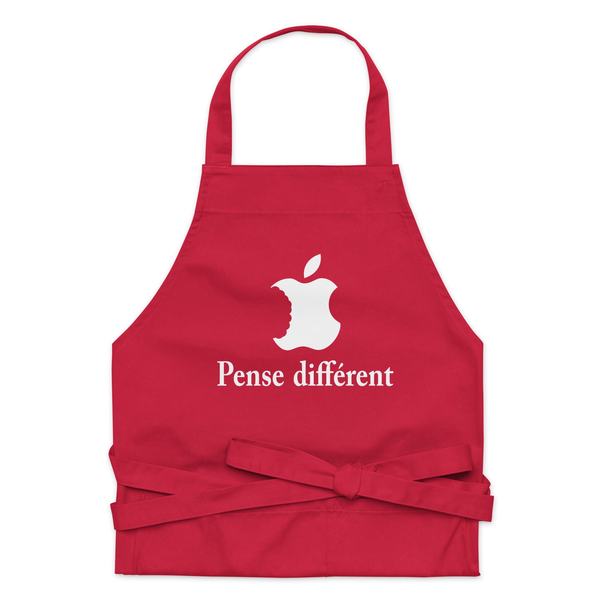 Pense différent - Tablier en coton biologique