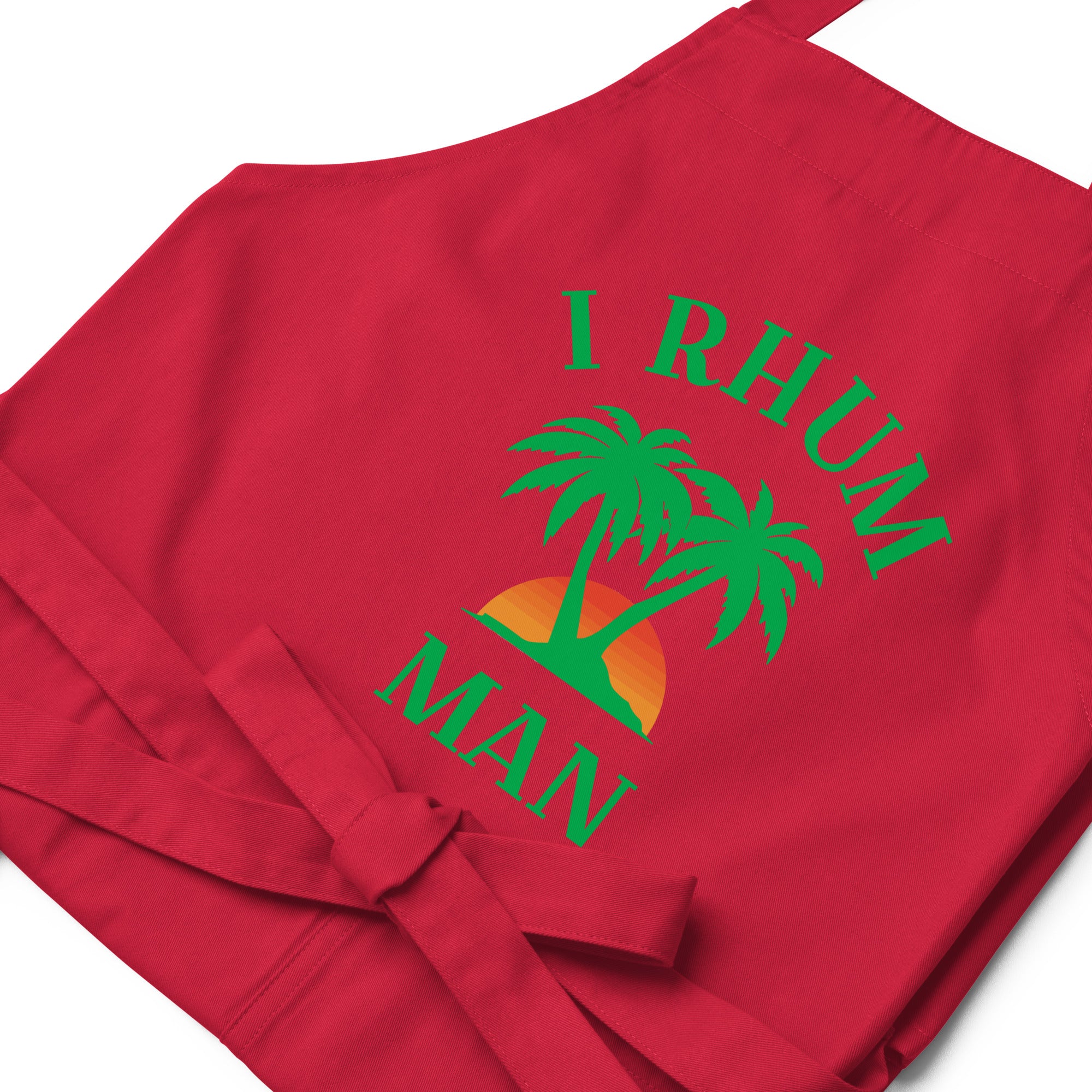 I Rhum man  - Tablier en coton biologique