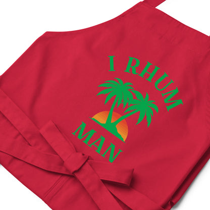I Rhum man  - Tablier en coton biologique