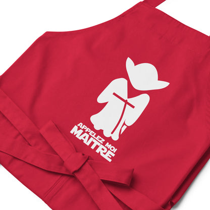 Appelez moi maitre - Tablier en coton biologique