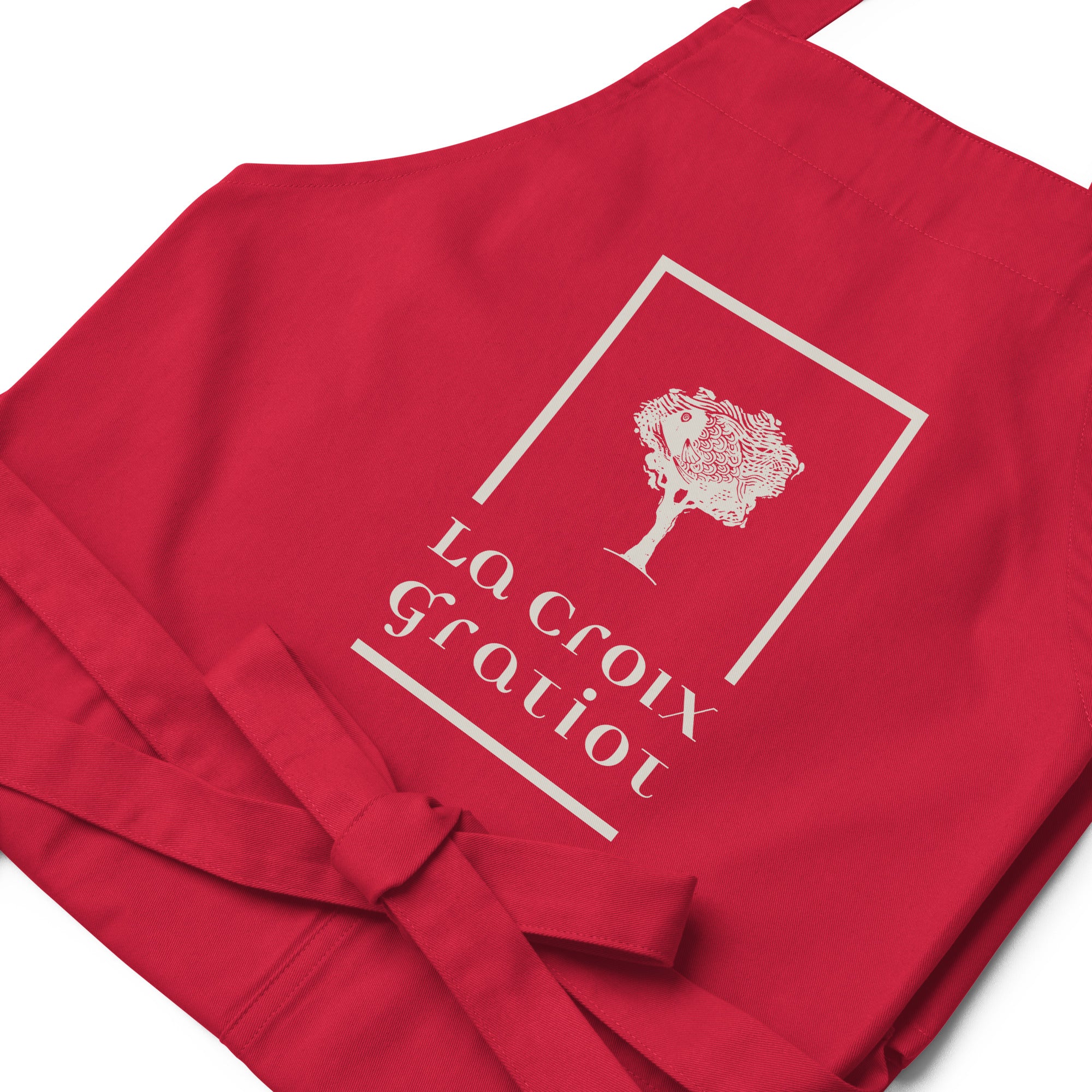 La Croix Gratiot - Tablier en coton biologique