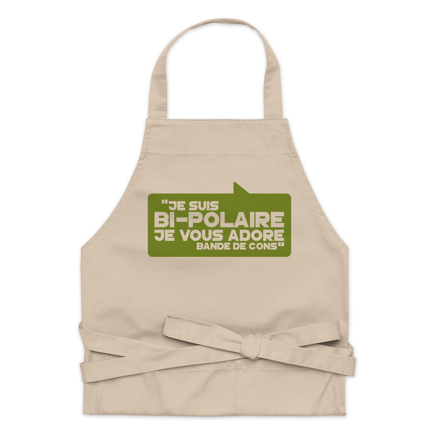 Bipolaire  -  Tablier en coton biologique
