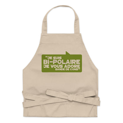 Bipolaire  -  Tablier en coton biologique