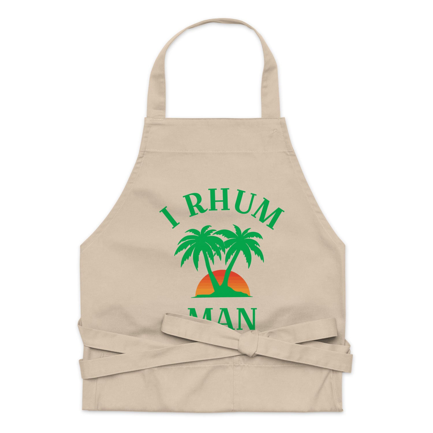 I Rhum man  - Tablier en coton biologique